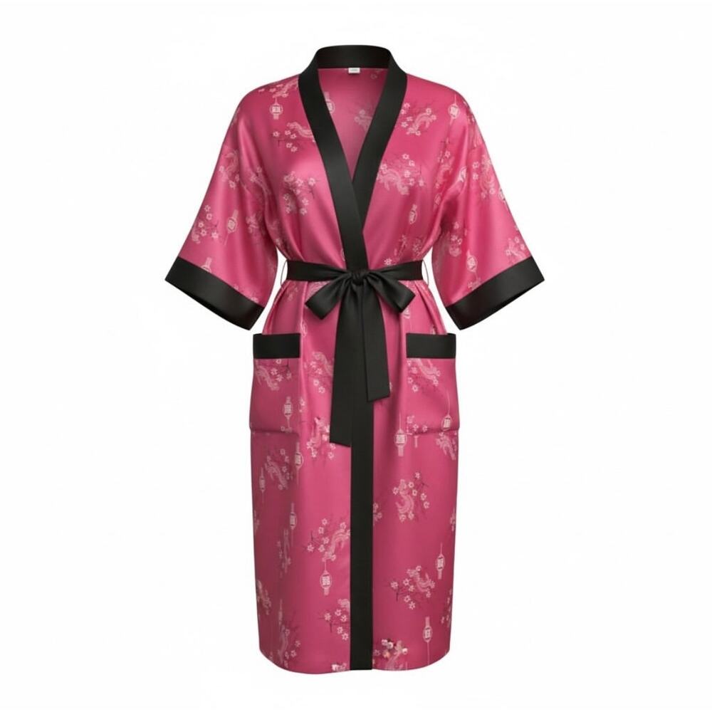 Asian Kimono Reversible RARE